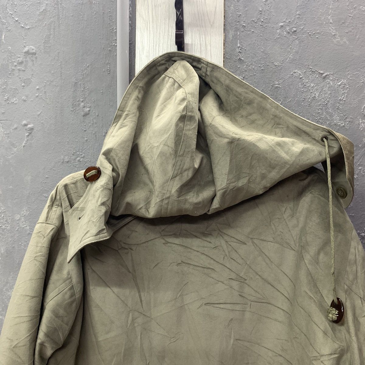 Giovanni Valentino Vintage Gianni Valentino Velvet Parka Jacket Size US XXL / EU 58 / 5 - 14 Thumbnail