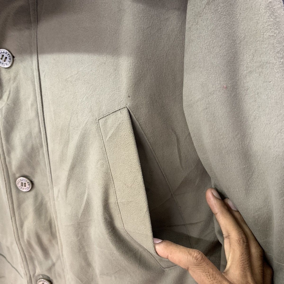Giovanni Valentino Vintage Gianni Valentino Velvet Parka Jacket Size US XXL / EU 58 / 5 - 9 Thumbnail