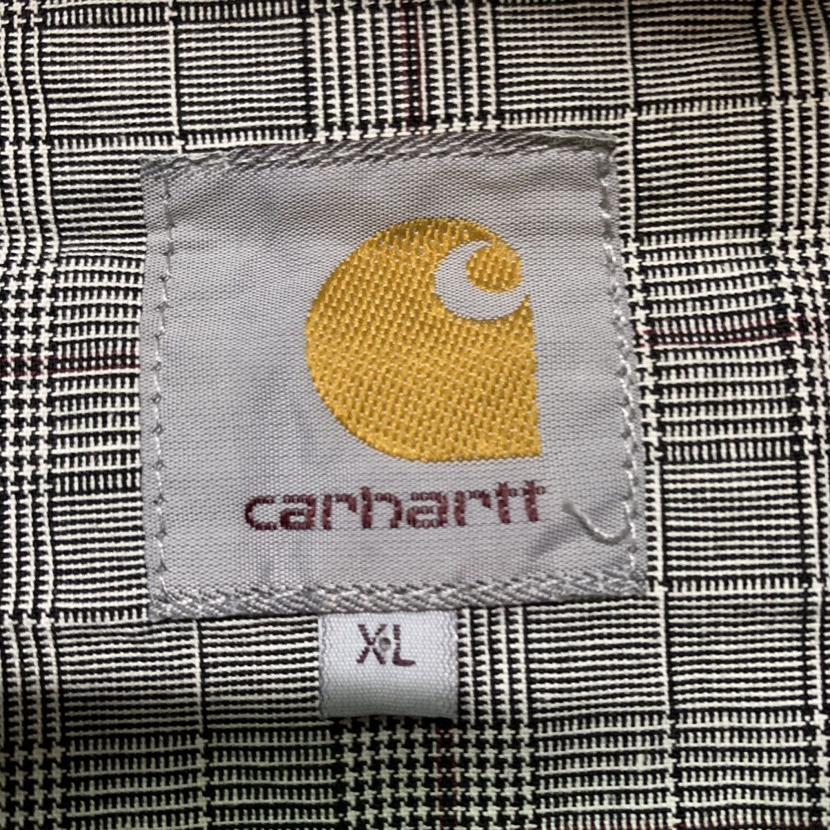 Carhartt × Carhartt Wip × Vintage Vintage Checkered Carhartt Active Hooded Jacket Size US XL / EU 56 / 4 - 8 Thumbnail