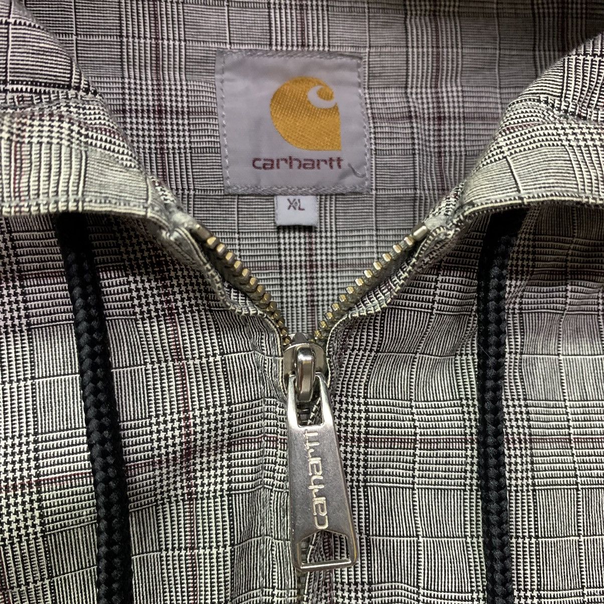 Carhartt × Carhartt Wip × Vintage Vintage Checkered Carhartt Active Hooded Jacket Size US XL / EU 56 / 4 - 5 Thumbnail