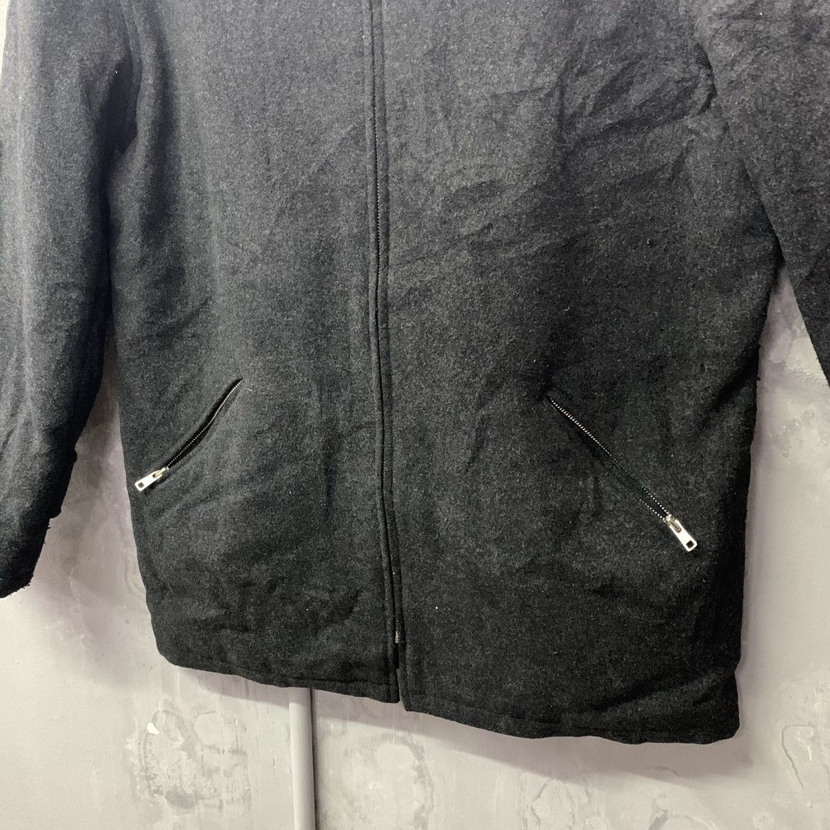 Vintage Agnes.b Wool Zipper Jacket