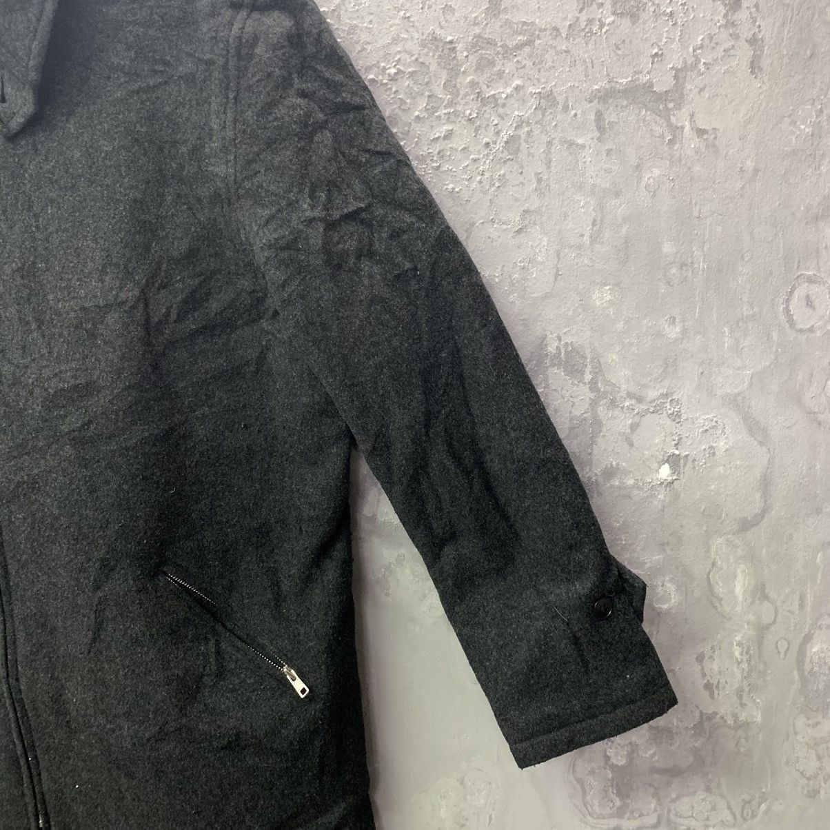 Vintage × agnes b. Vintage Agnes.b Wool Zipper Jacket Size US M / EU 48-50 / 2 - 5 Thumbnail