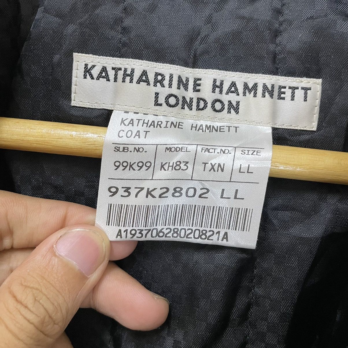 Japanese Brand × Katharine Hamnett London 💥 Katharine Hamnett Light Parka Double Breasted Jacket Size US XL / EU 56 / 4 - 10 Thumbnail