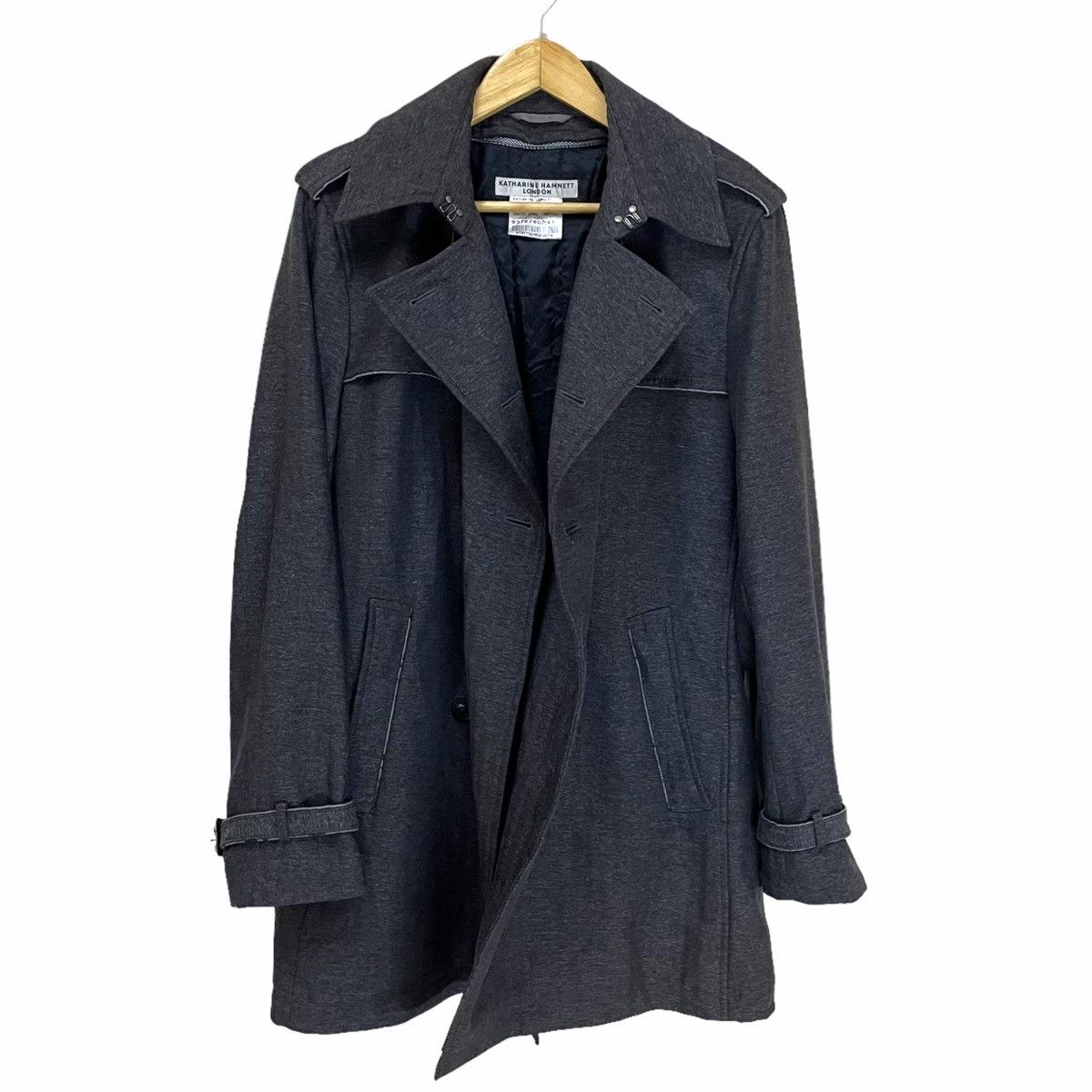Japanese Brand × Katharine Hamnett London 💥 Katharine Hamnett Light Parka Double Breasted Jacket Size US XL / EU 56 / 4 - 6 Thumbnail