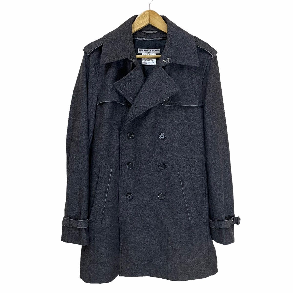 Japanese Brand × Katharine Hamnett London 💥 Katharine Hamnett Light Parka Double Breasted Jacket Size US XL / EU 56 / 4 - 1 Thumbnail