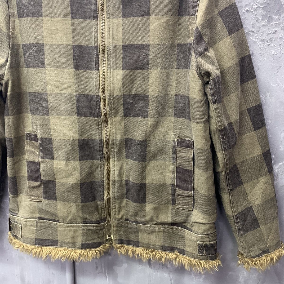 Vintage Checkered Men’s wool Plaid Rancher Jacket Size US L / EU 52-54 / 3 - 5 Thumbnail