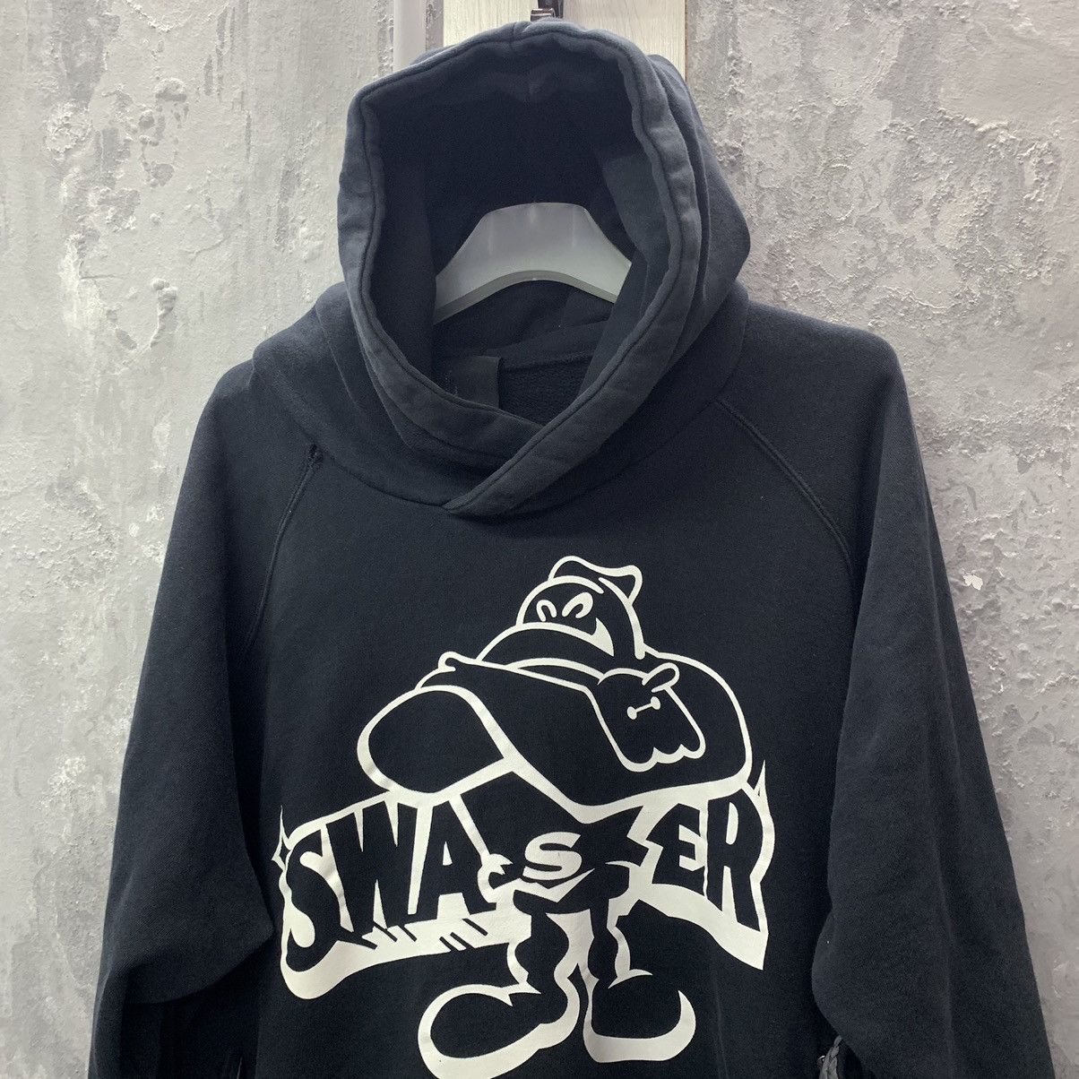 Japanese Brand × Vintage Vintage Swagger Big Logo Hooded Size US XXL / EU 58 / 5 - 4 Thumbnail