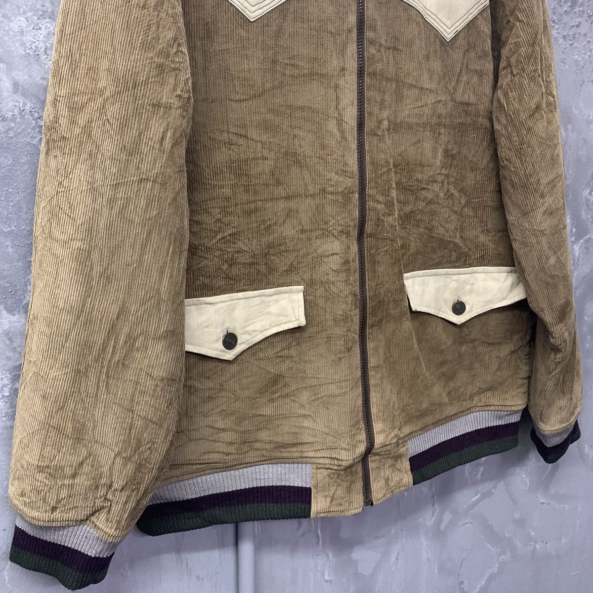 Vintage Autumm Winter Warm Velvet Jacket Size US XL / EU 56 / 4 - 5 Thumbnail