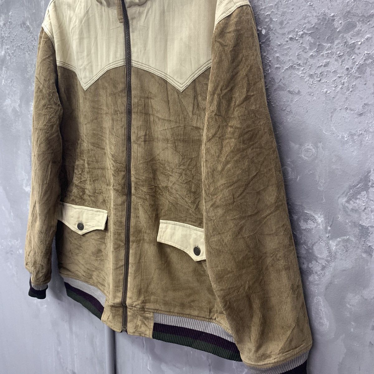 Vintage Autumm Winter Warm Velvet Jacket Size US XL / EU 56 / 4 - 6 Thumbnail