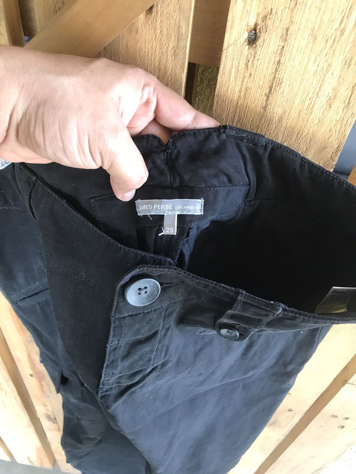 James Perse Vtg James Perse Punk Bondage Tactical Cargo Pant Size US 29 - 10 Thumbnail