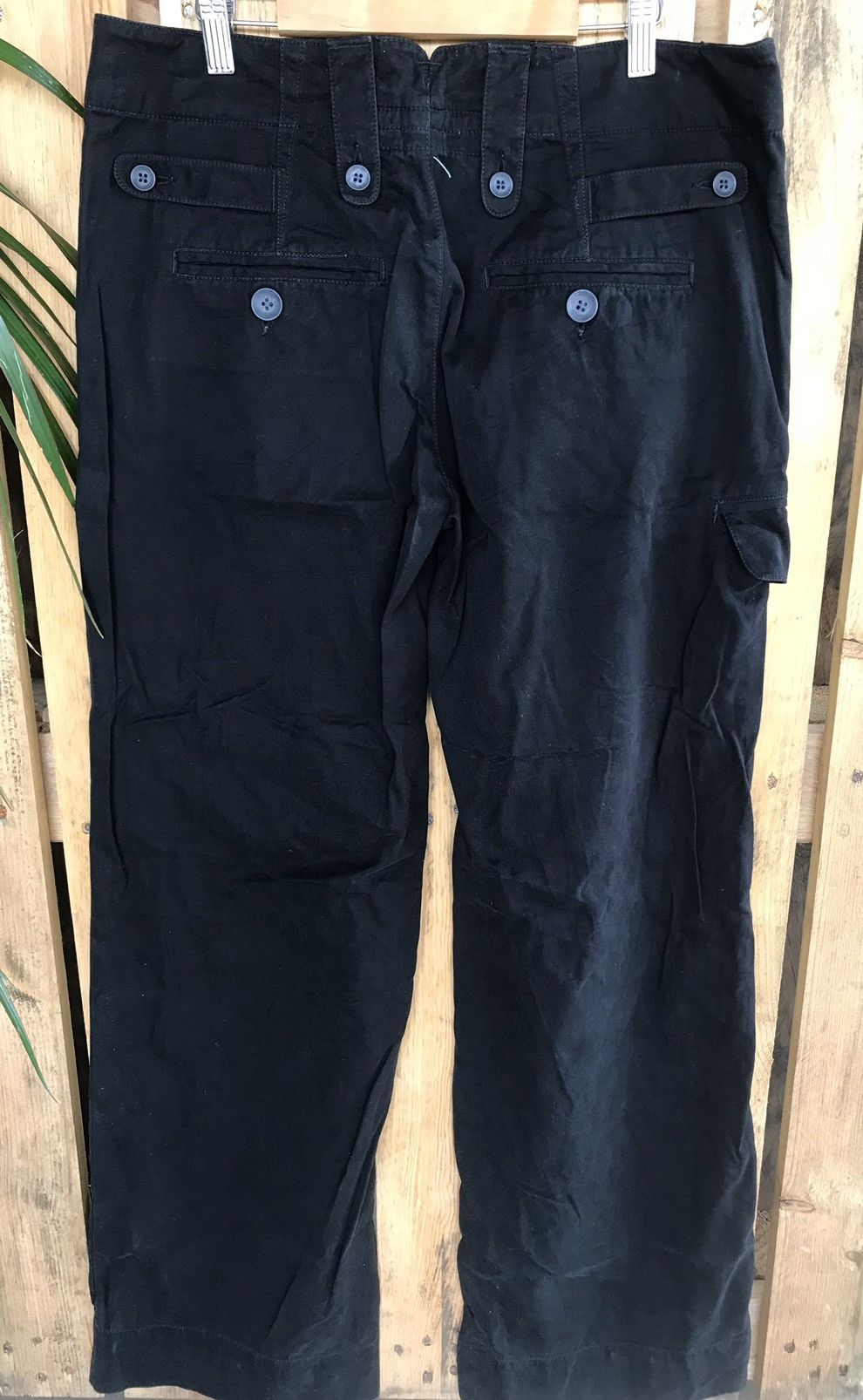 James Perse Vtg James Perse Punk Bondage Tactical Cargo Pant Size US 29 - 4 Thumbnail