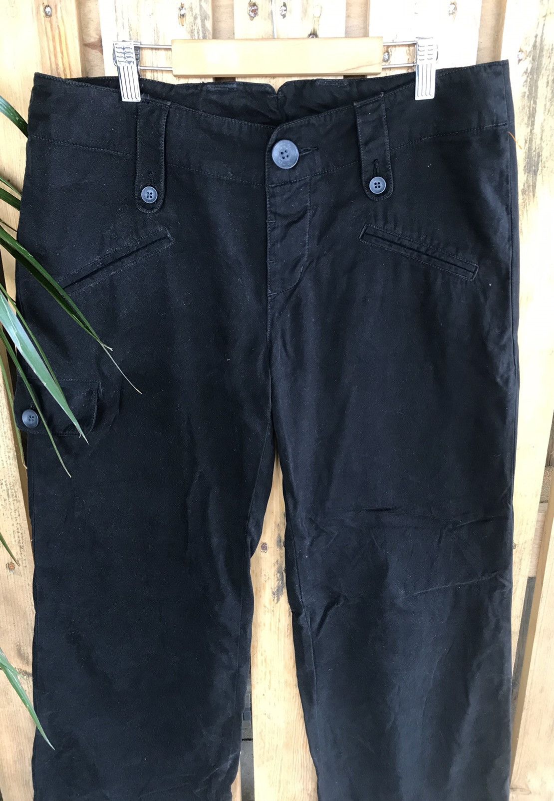 James Perse Vtg James Perse Punk Bondage Tactical Cargo Pant Size US 29 - 5 Thumbnail