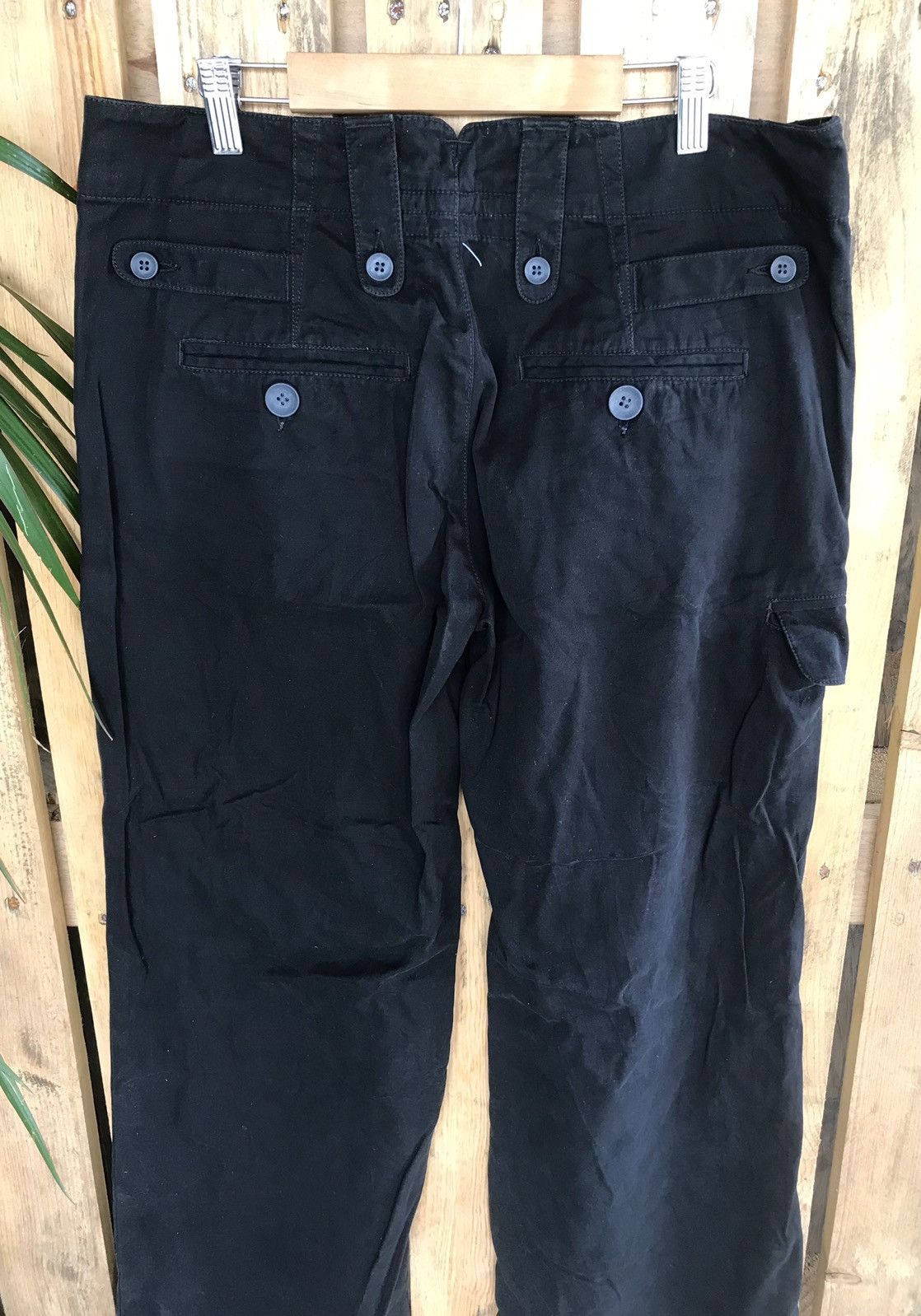 James Perse Vtg James Perse Punk Bondage Tactical Cargo Pant Size US 29 - 6 Thumbnail