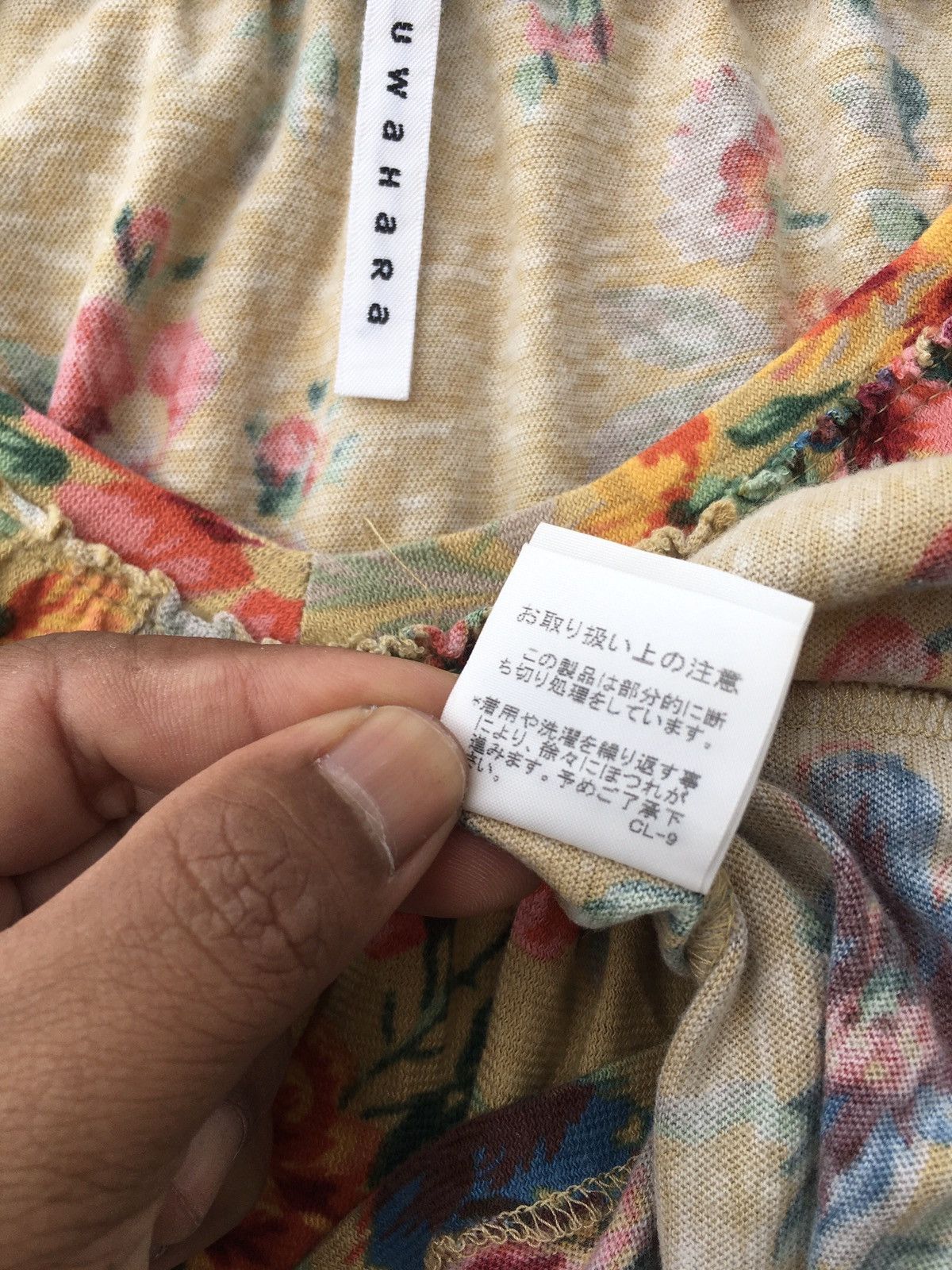 Issey Miyake Rare Sunao Kuwahara Issey Miyake Floral Blouse Size M / US 6-8 / IT 42-44 - 9 Thumbnail