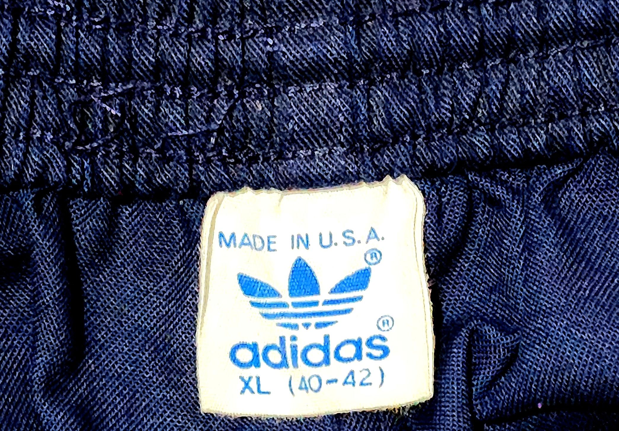 Vintage 1970s adidas tres folies logo Track Pants Sz XL
