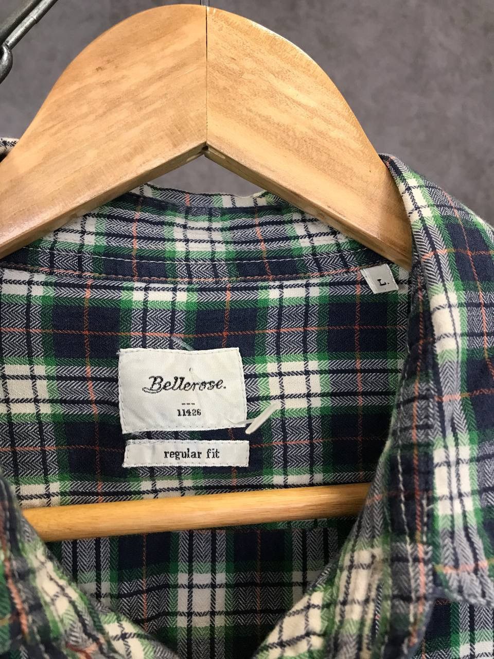 Bellerose Bellerose designer flannel shirt Size US L / EU 52-54 / 3 - 3 Thumbnail