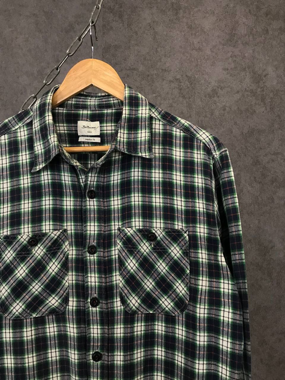 Bellerose Bellerose designer flannel shirt Size US L / EU 52-54 / 3 - 2 Thumbnail