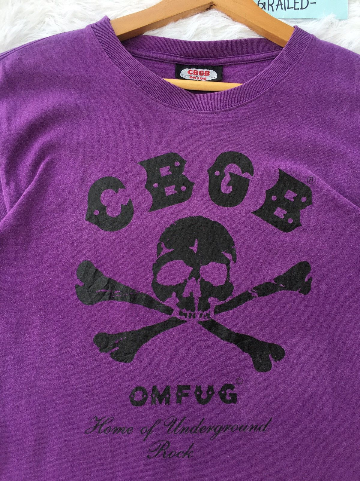 Band Tees Rare Vintage CBGB OMFUG Home of Underground Rock Tshirt Size US M / EU 48-50 / 2 - 6 Thumbnail