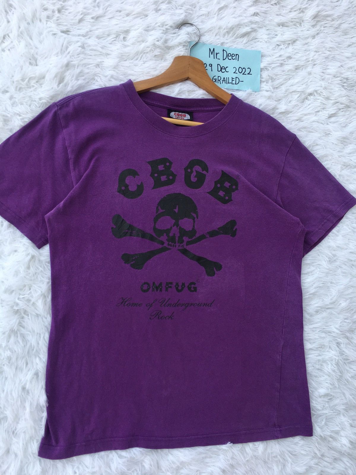 Band Tees Rare Vintage CBGB OMFUG Home of Underground Rock Tshirt Size US M / EU 48-50 / 2 - 4 Thumbnail
