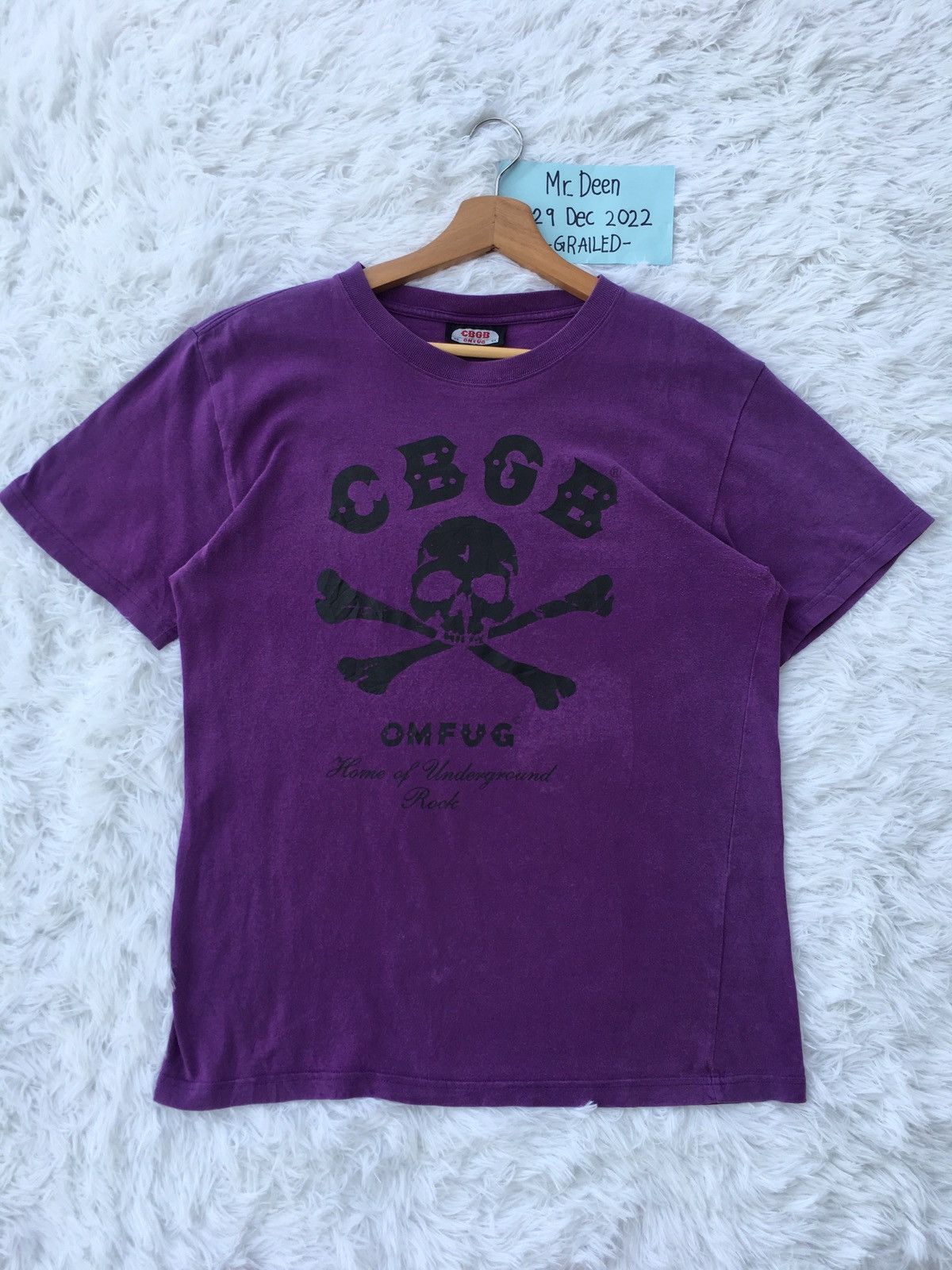 Band Tees Rare Vintage CBGB OMFUG Home of Underground Rock Tshirt Size US M / EU 48-50 / 2 - 2 Thumbnail