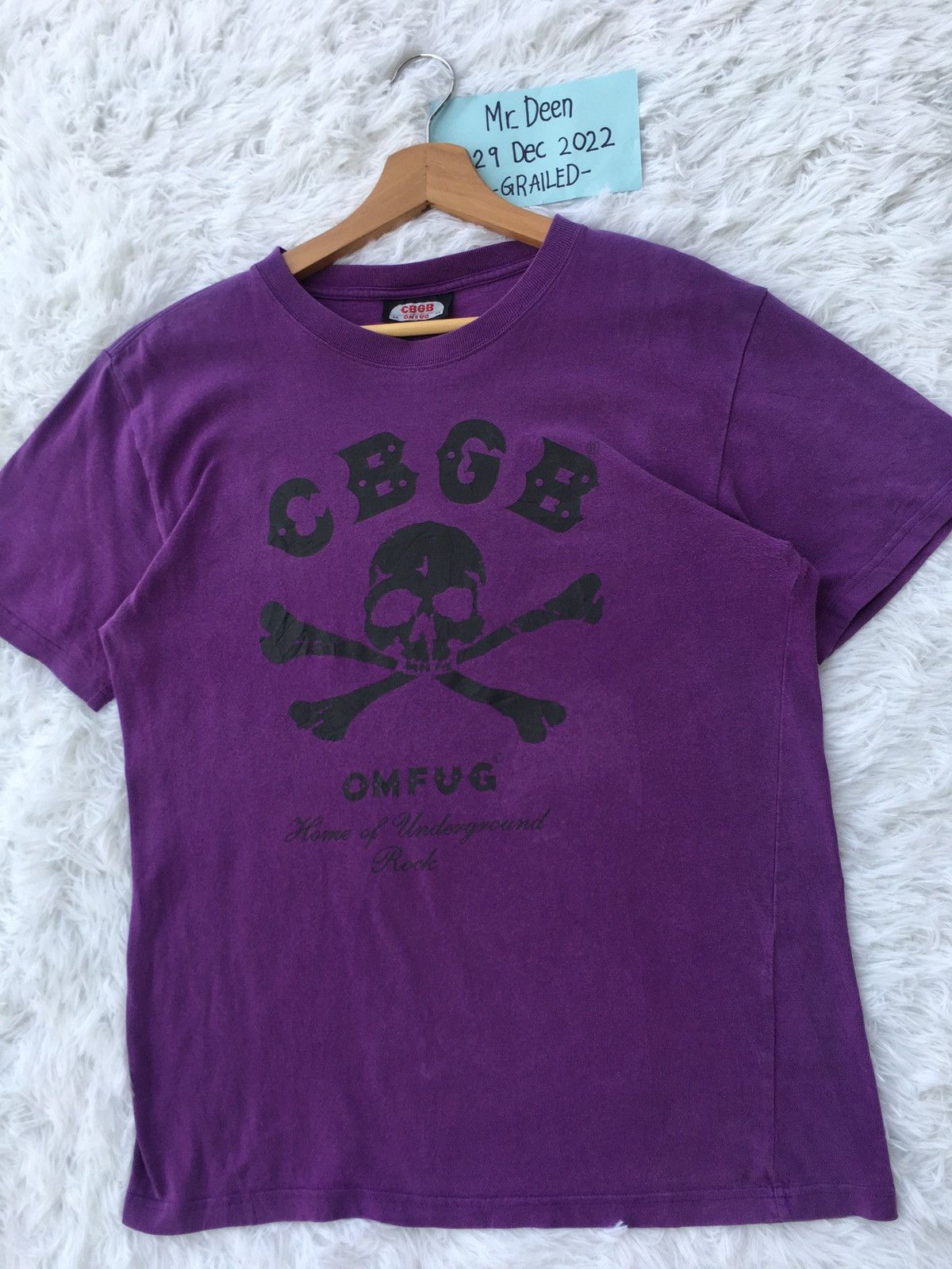 Band Tees Rare Vintage CBGB OMFUG Home of Underground Rock Tshirt Size US M / EU 48-50 / 2 - 5 Thumbnail