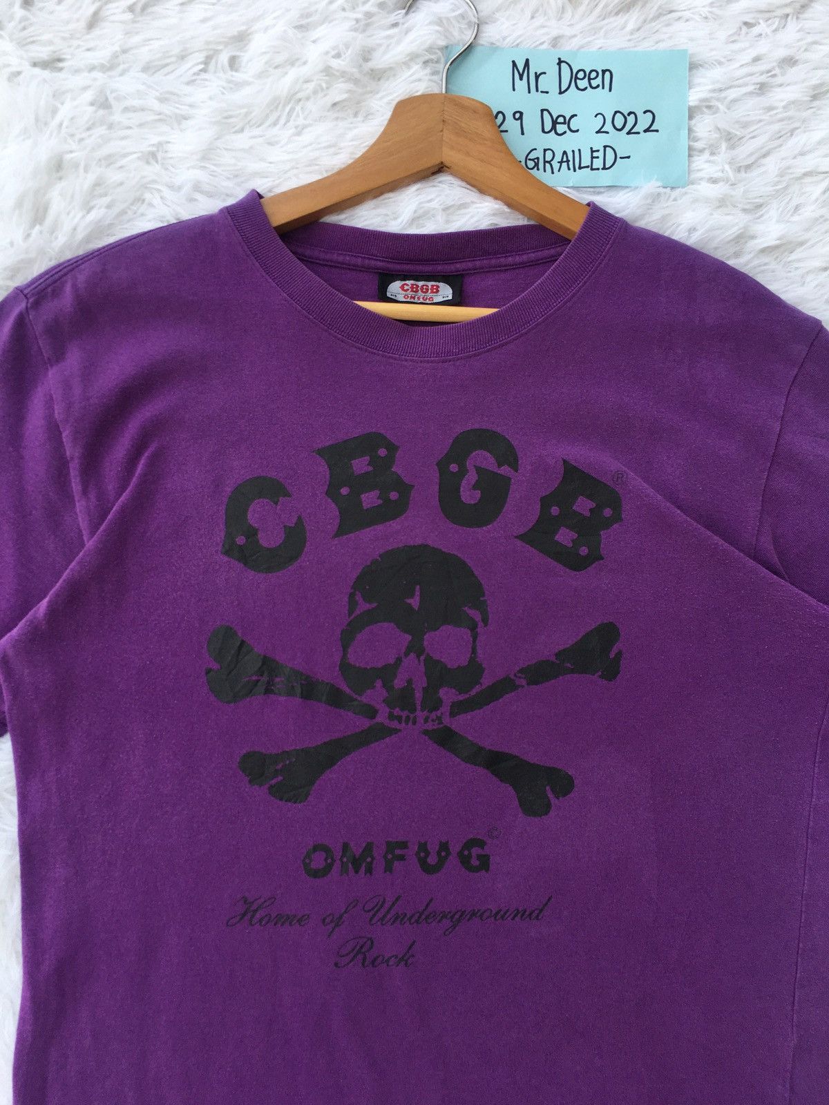 Rare Vintage CBGB OMFUG Home of Underground Rock Tshirt