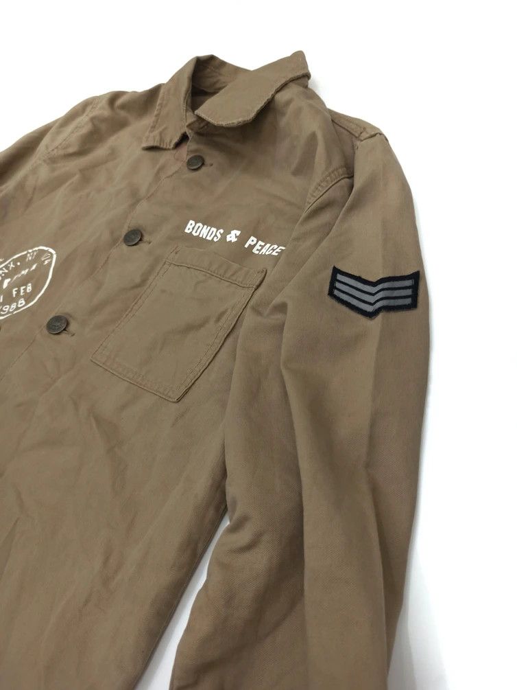 Japanese Brand Vintage Japanese Brand Bonds And Peace Military Style Shirt Size US L / EU 52-54 / 3 - 3 Thumbnail