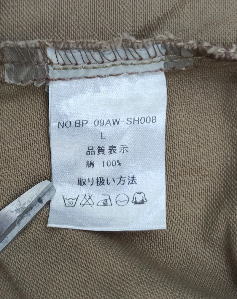 Japanese Brand Vintage Japanese Brand Bonds And Peace Military Style Shirt Size US L / EU 52-54 / 3 - 7 Thumbnail