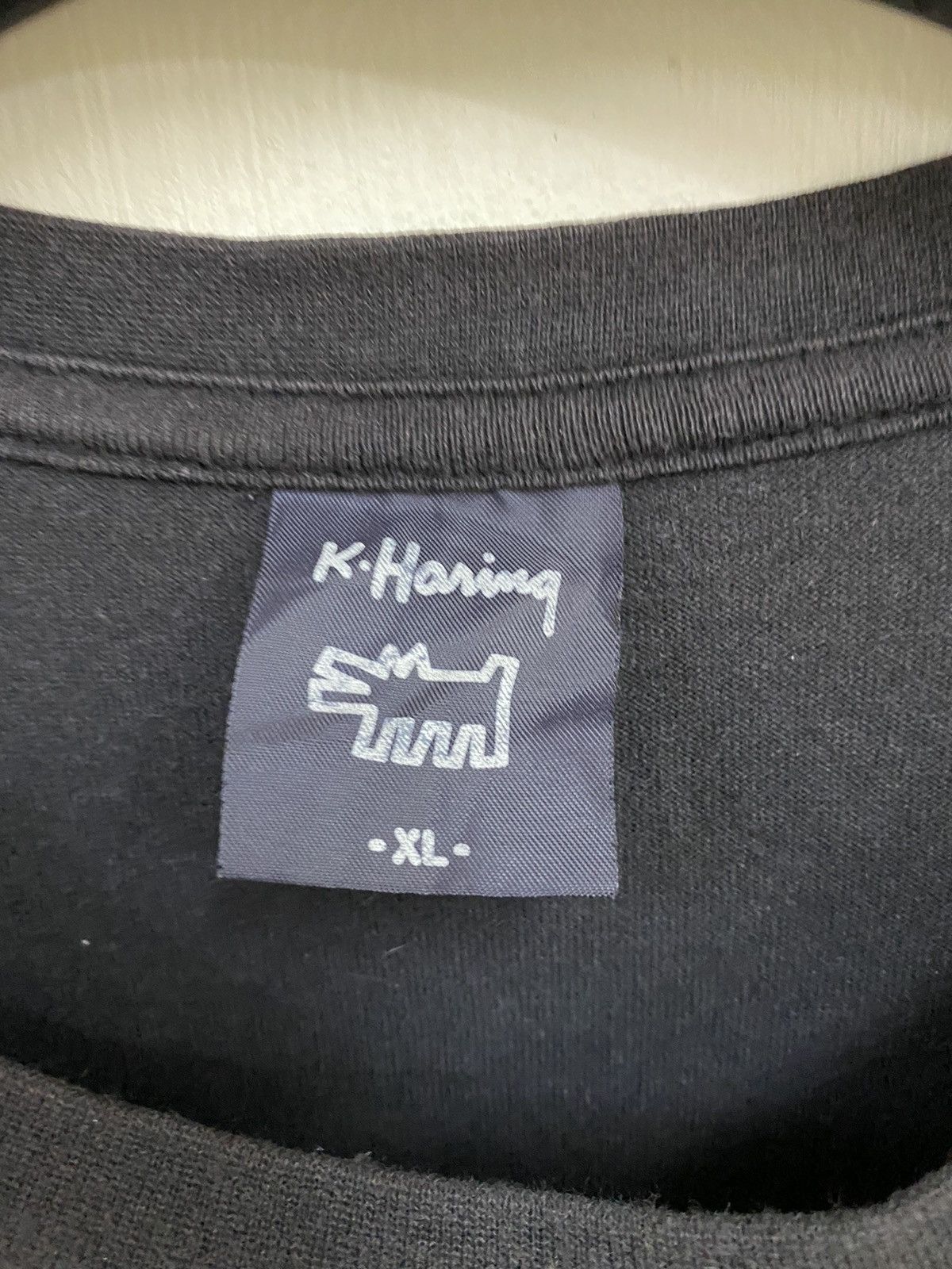Keith Haring × Uniqlo Keith Haring Long Sleeve Faded Black Tee Size US XL / EU 56 / 4 - 3 Thumbnail