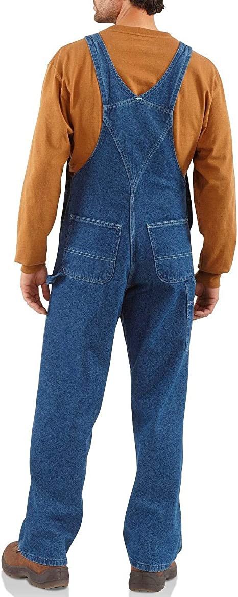 Carhartt × Vintage 💙 Carhartt Carpenter Denim Baggy Jeans Worker Jumpsuit Size US 36 / EU 52 - 7 Thumbnail