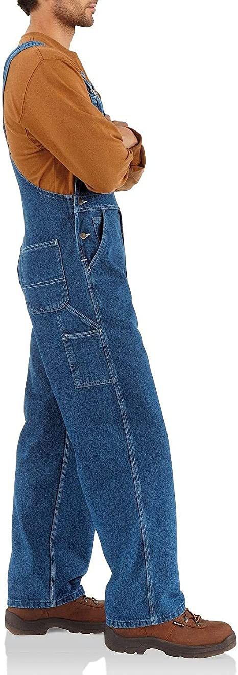 Carhartt × Vintage 💙 Carhartt Carpenter Denim Baggy Jeans Worker Jumpsuit Size US 36 / EU 52 - 6 Thumbnail