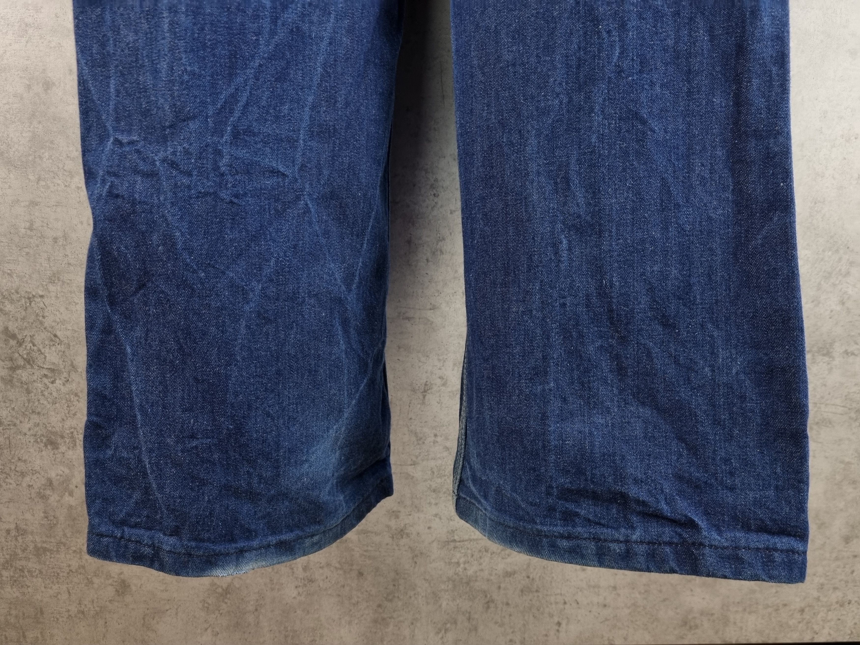 Carhartt × Vintage 💙 Carhartt Carpenter Denim Baggy Jeans Worker Jumpsuit Size US 36 / EU 52 - 10 Thumbnail