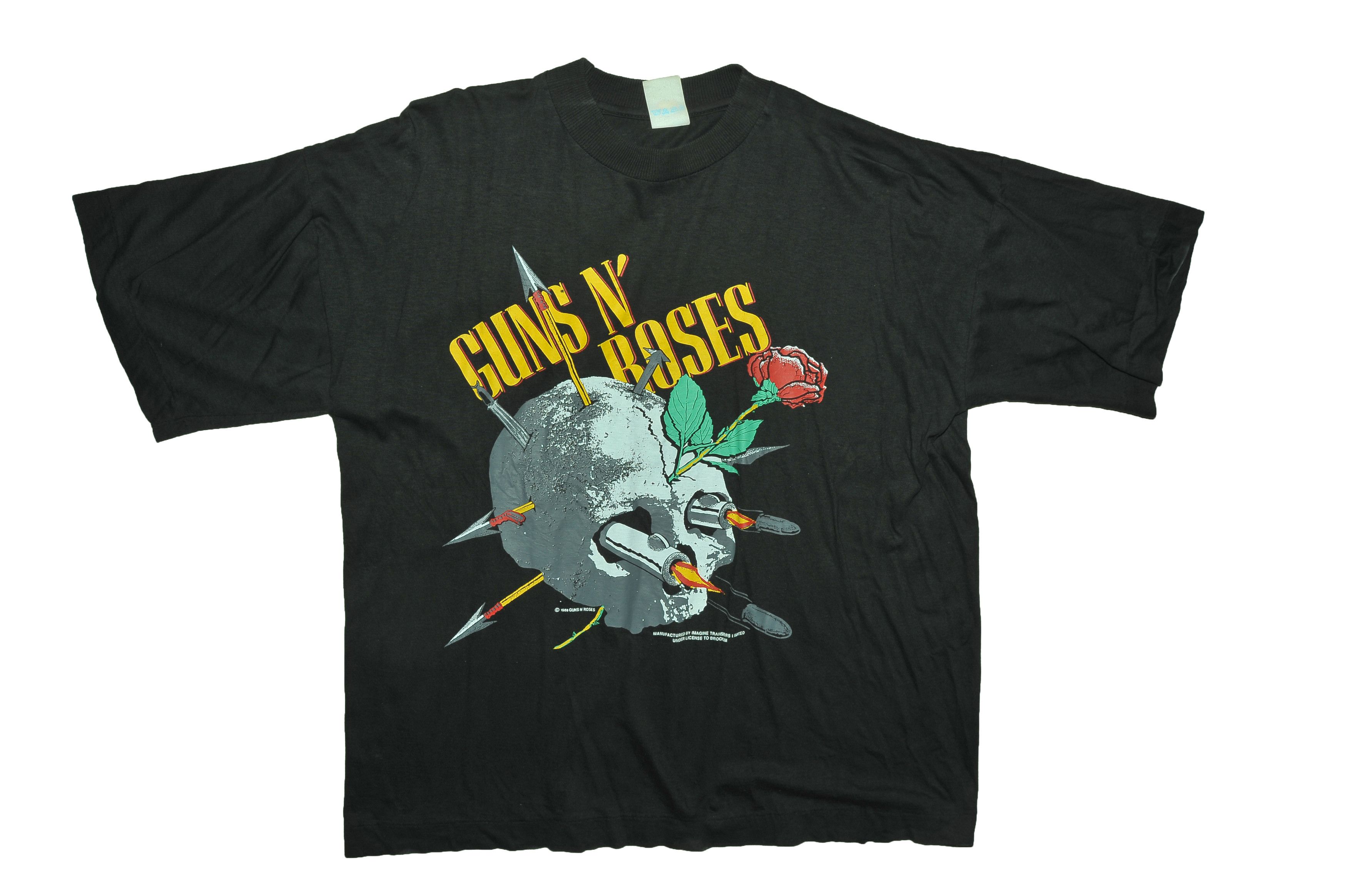 Band Tees Vintage 1988 Guns n Roses Size US XL / EU 56 / 4 - 1 Thumbnail