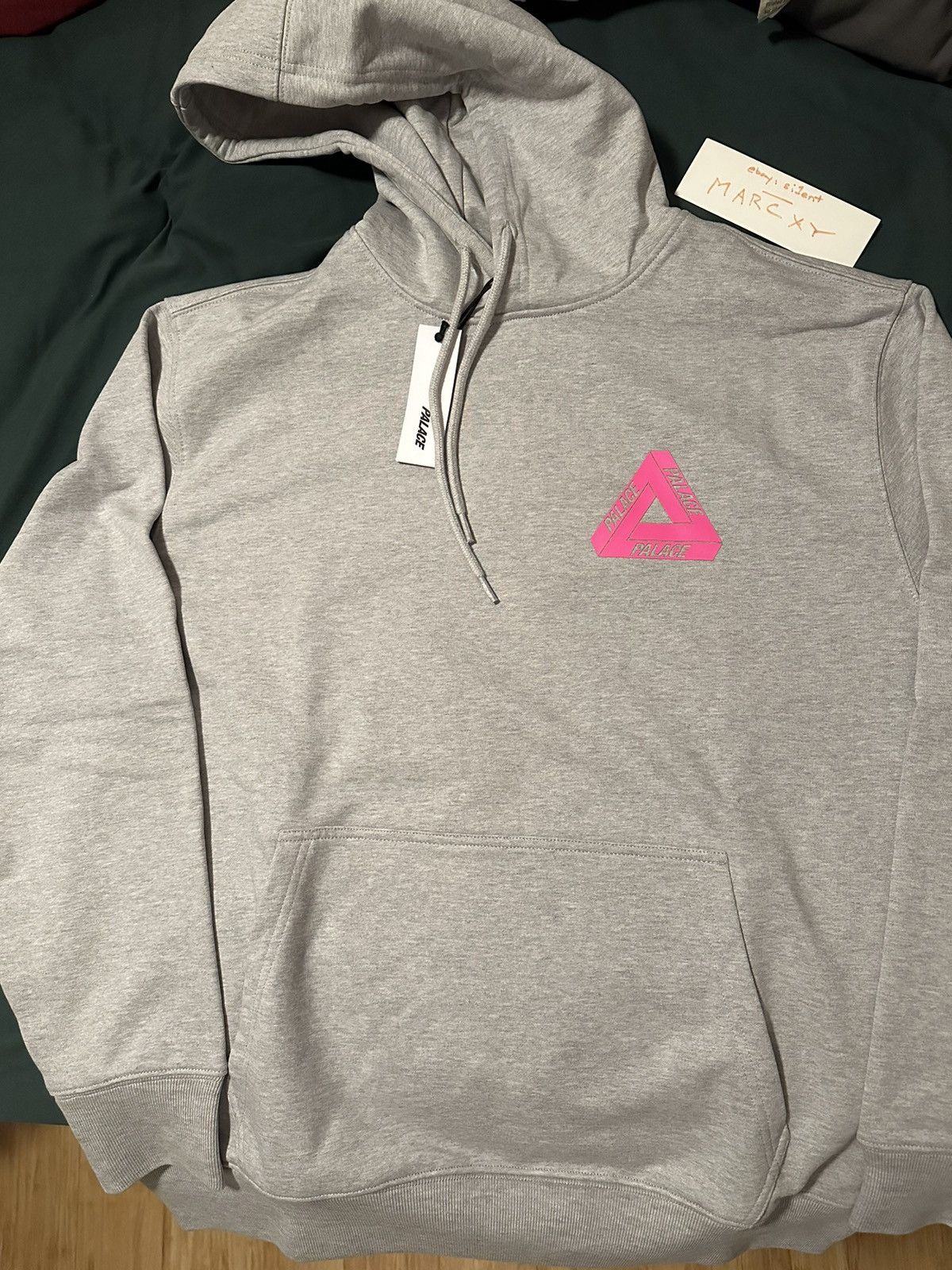 Palace Palace Tri Lenticular Hoody Grey Marl Large NEW | Grailed