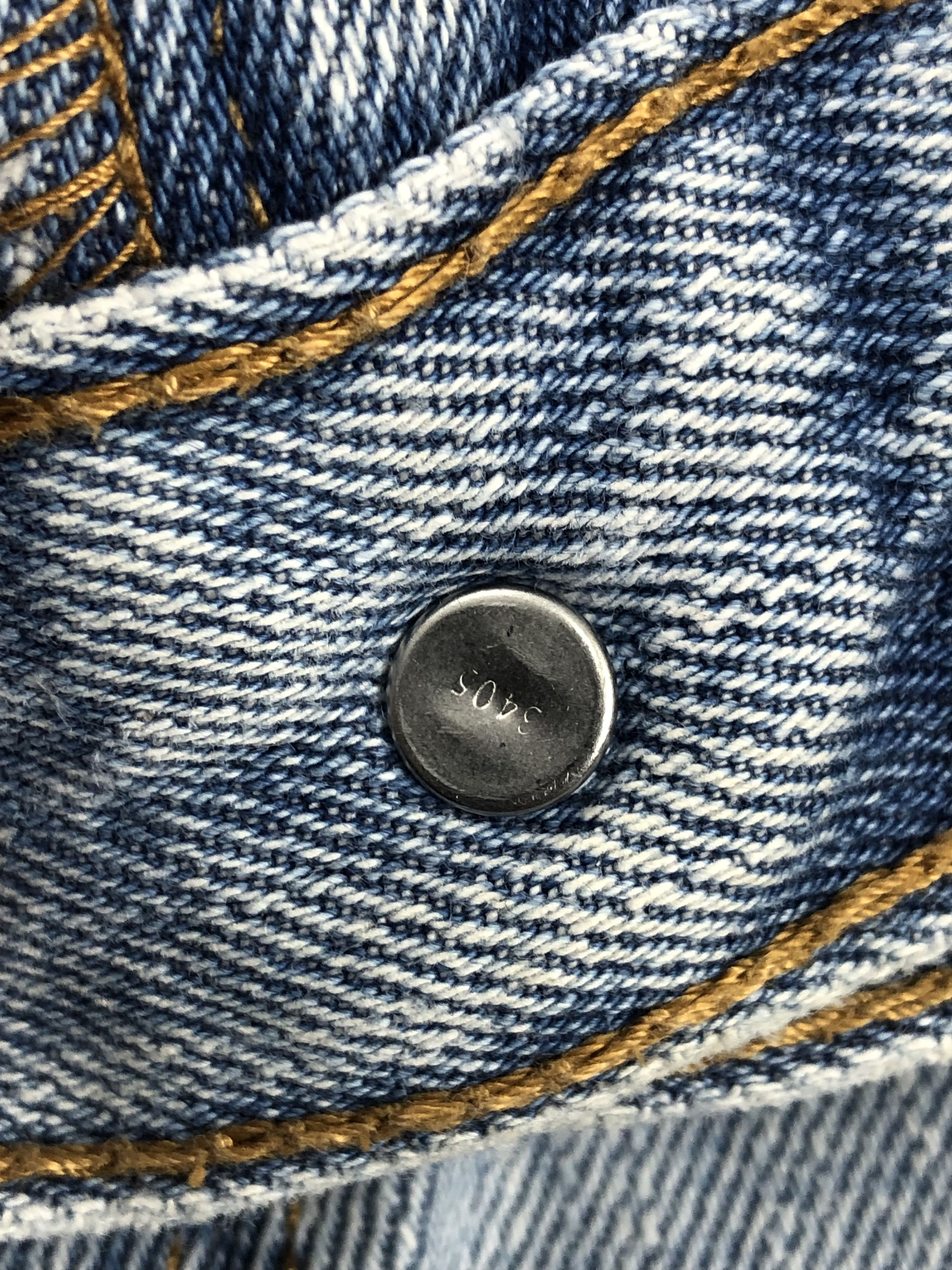 Levi's Vintage Levis 550 Blue Denim DPP0265 Size US 33 - 13 Thumbnail