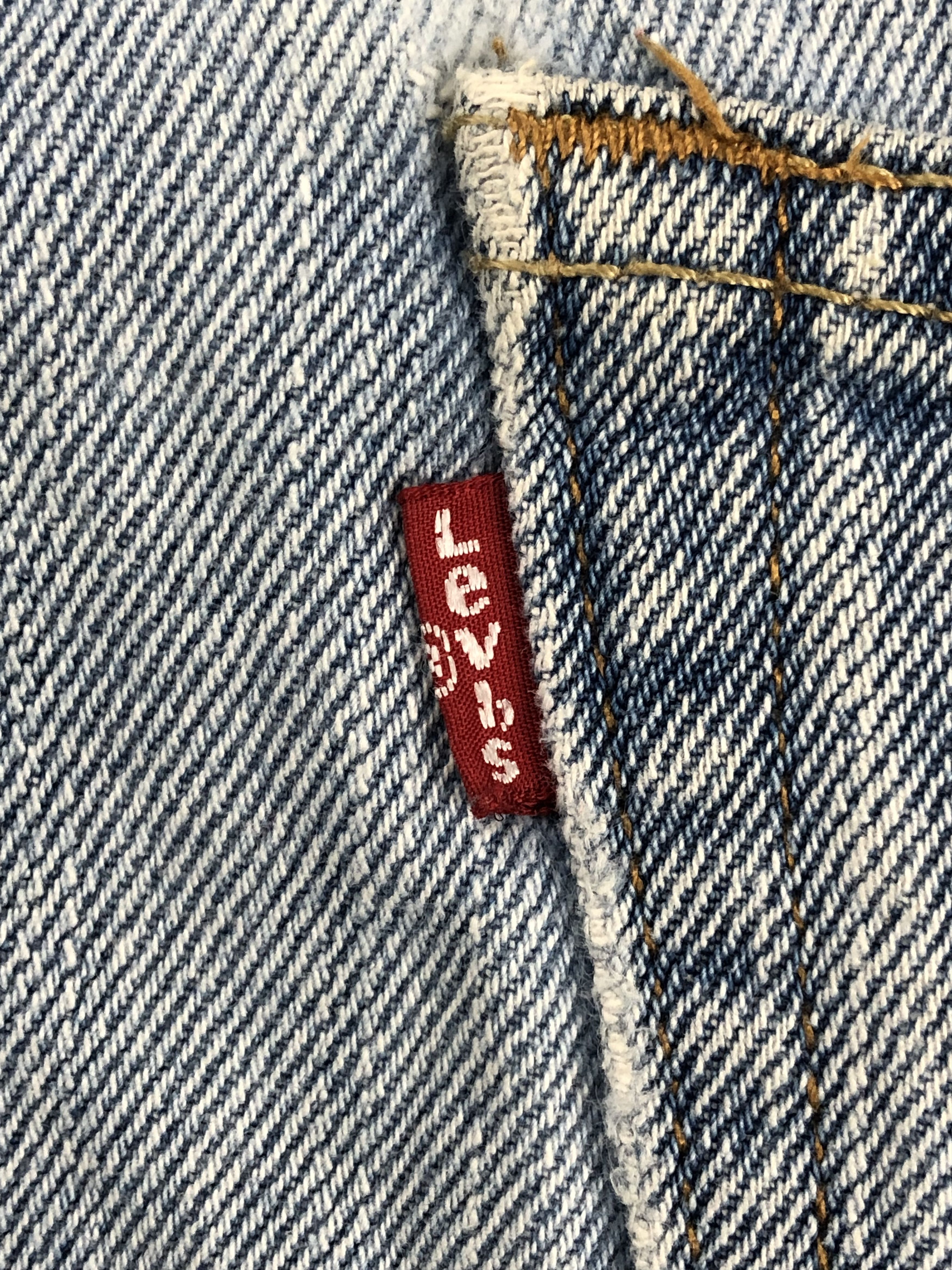 Levi's Vintage Levis 550 Blue Denim DPP0265 Size US 33 - 9 Thumbnail