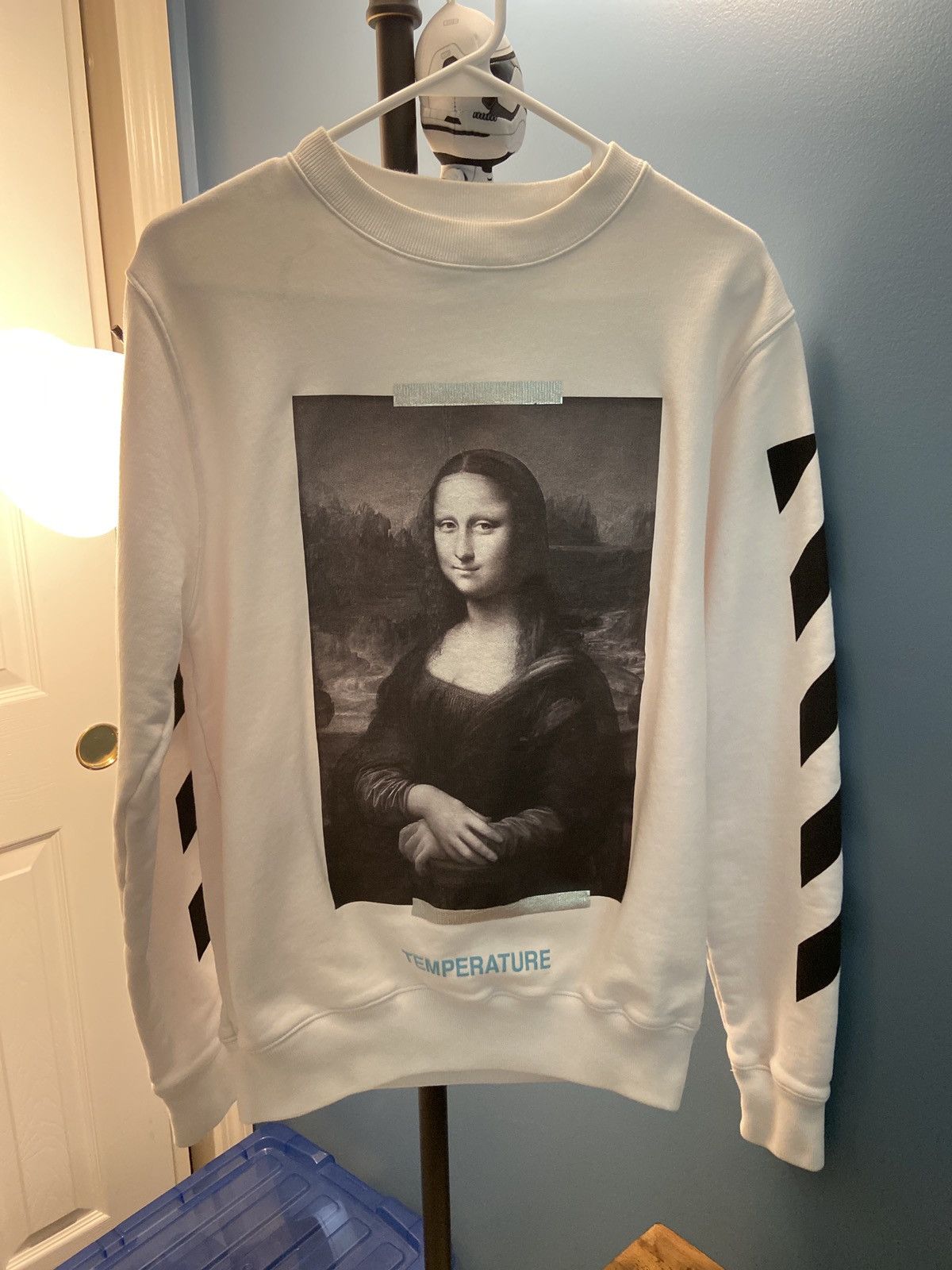 Off white mona lisa sweater best sale