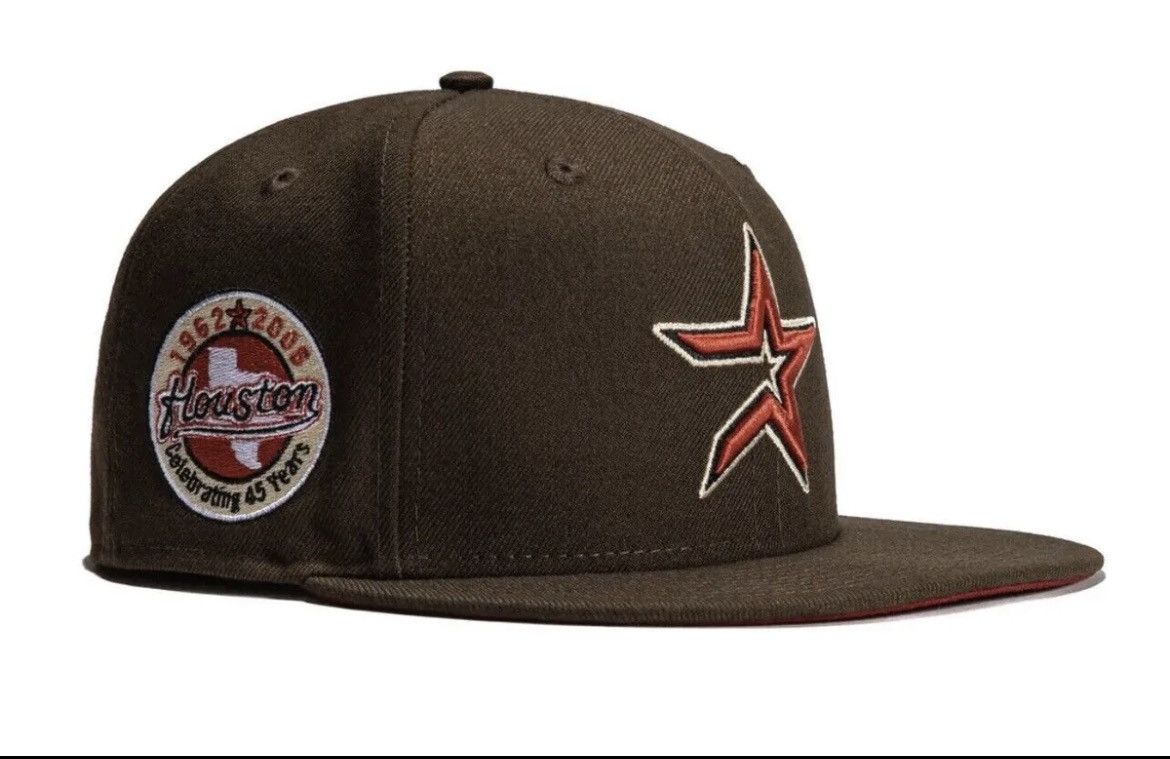 New Era New Era 59Fifty Houston Astros 45 Years Patch 6 7/8 Size ONE SIZE - 1 Preview