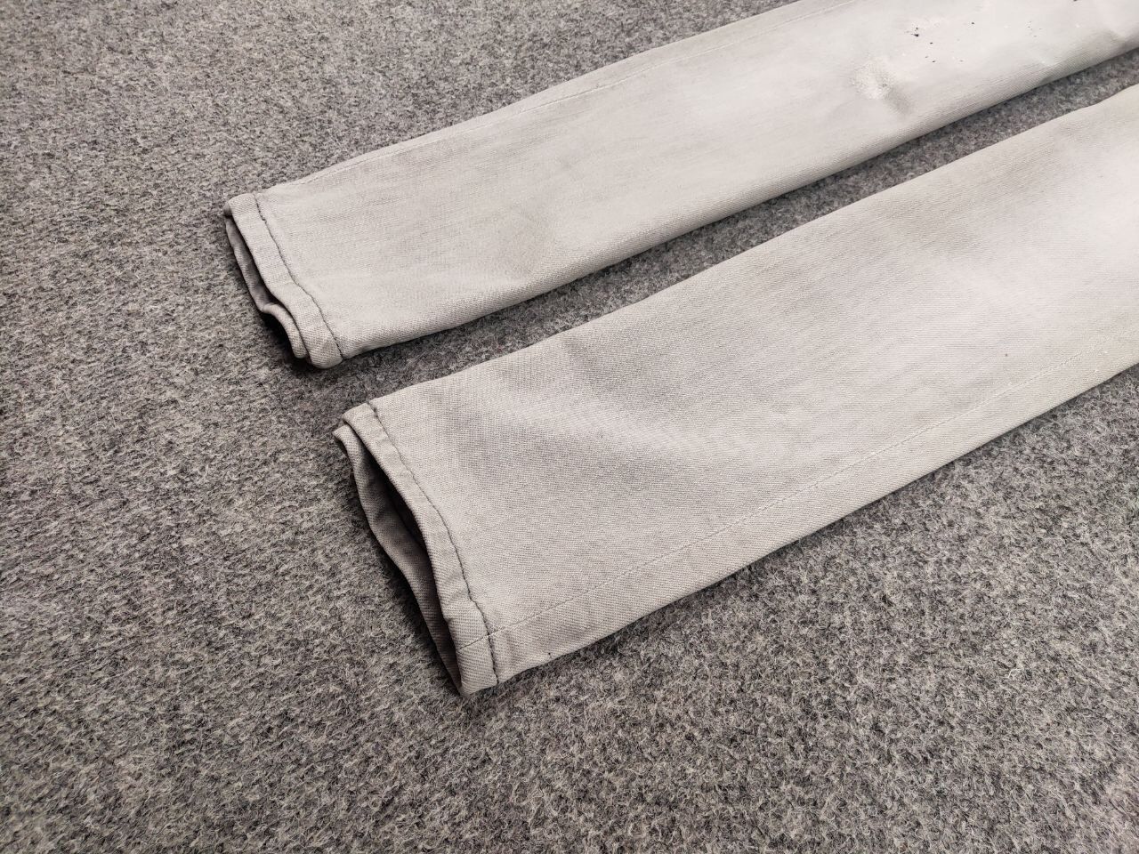 Japanese Brand Designer My Brand Slim Jeans Distressed Paint Gray Denim Size US 33 - 6 Thumbnail