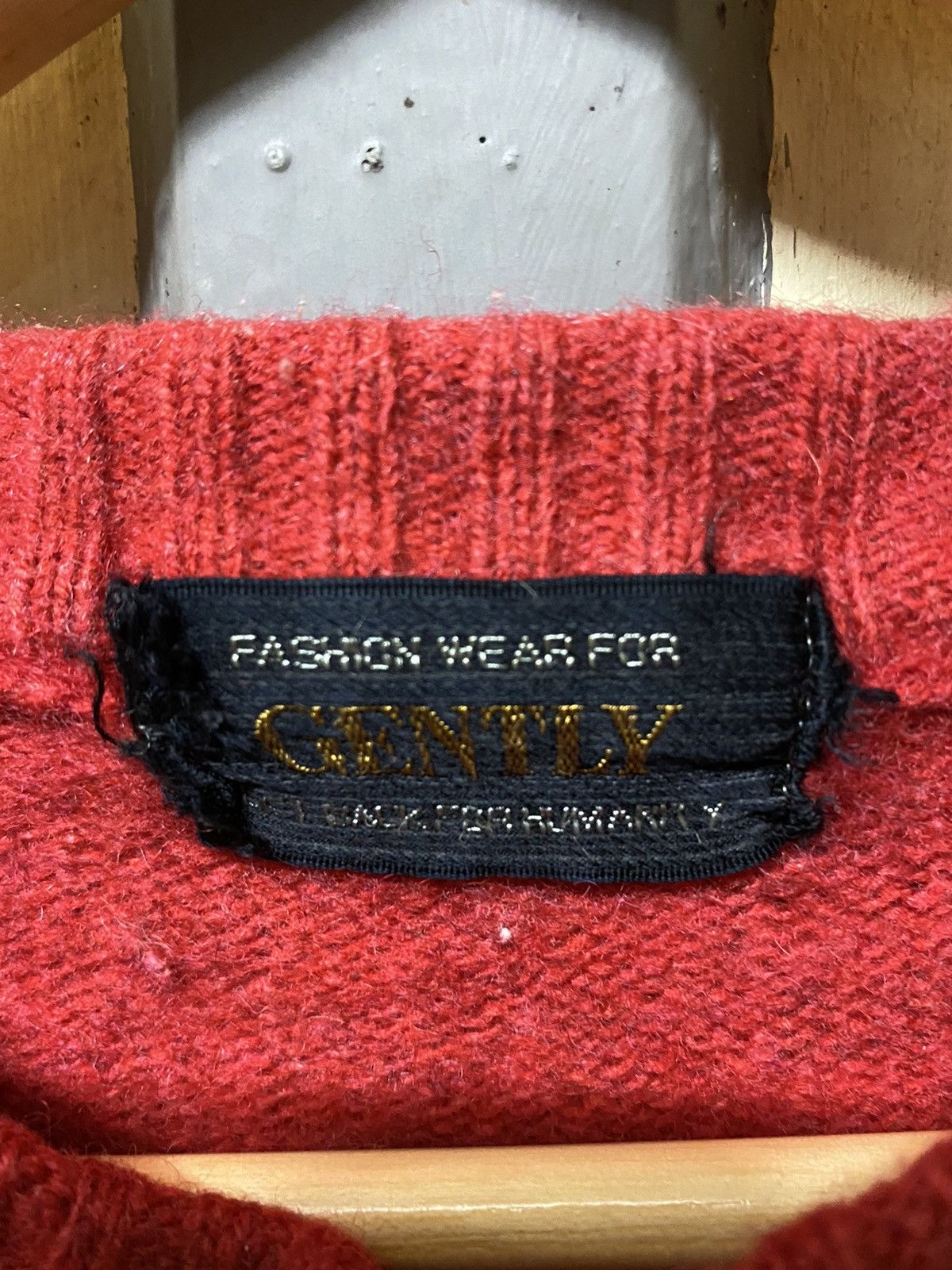 Aran Isles Knitwear × Japanese Brand Gently Japanese Knitwear Unique Hand Knitting Size US S / EU 44-46 / 1 - 3 Thumbnail