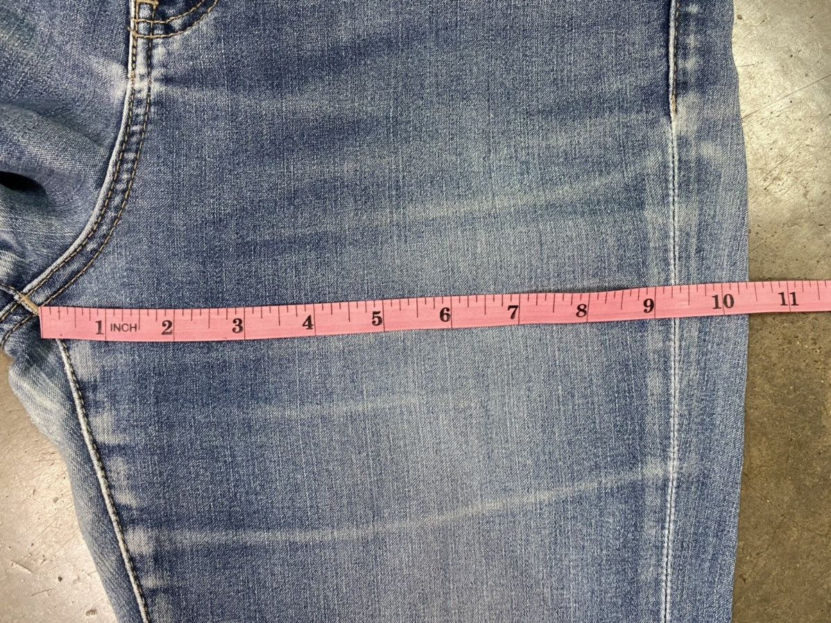 Japanese Brand Closshi Premium Distressed Denim Jeans Size US 32 / EU 48 - 15 Thumbnail