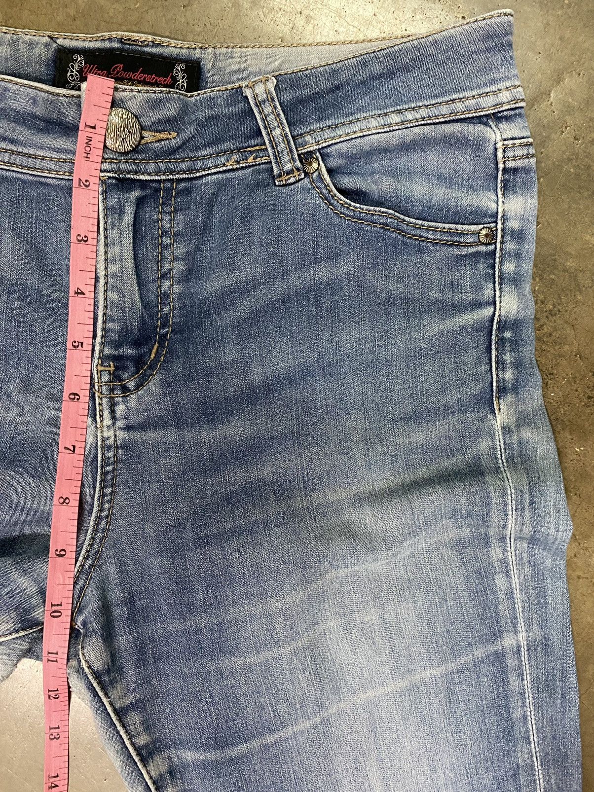 Japanese Brand Closshi Premium Distressed Denim Jeans Size US 32 / EU 48 - 12 Thumbnail