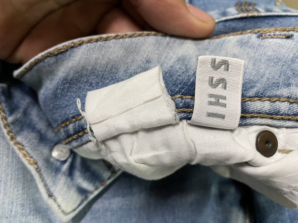 Japanese Brand Closshi Premium Distressed Denim Jeans Size US 32 / EU 48 - 5 Thumbnail