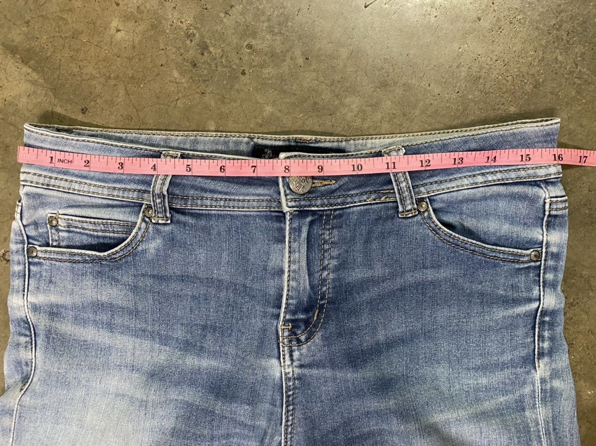 Japanese Brand Closshi Premium Distressed Denim Jeans Size US 32 / EU 48 - 11 Thumbnail