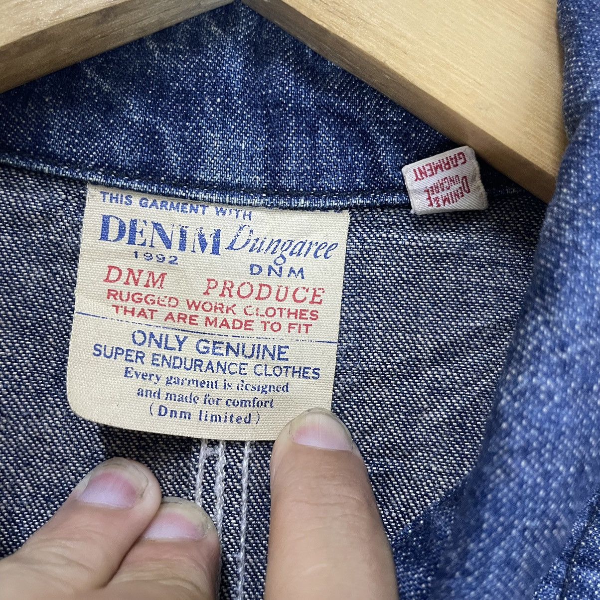 Blue Blue Japan 💥 DENIM DUNGAREE SANFORIZED CHORE WORKER JACKET Size US S / EU 44-46 / 1 - 11 Thumbnail