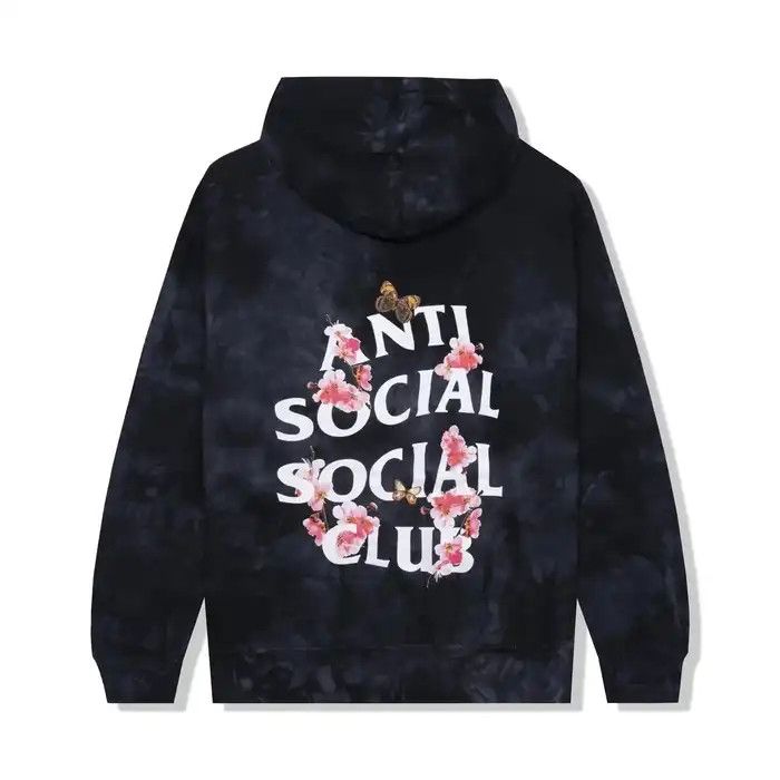 Anti social social club Kkoch never dies tie dye hoodie