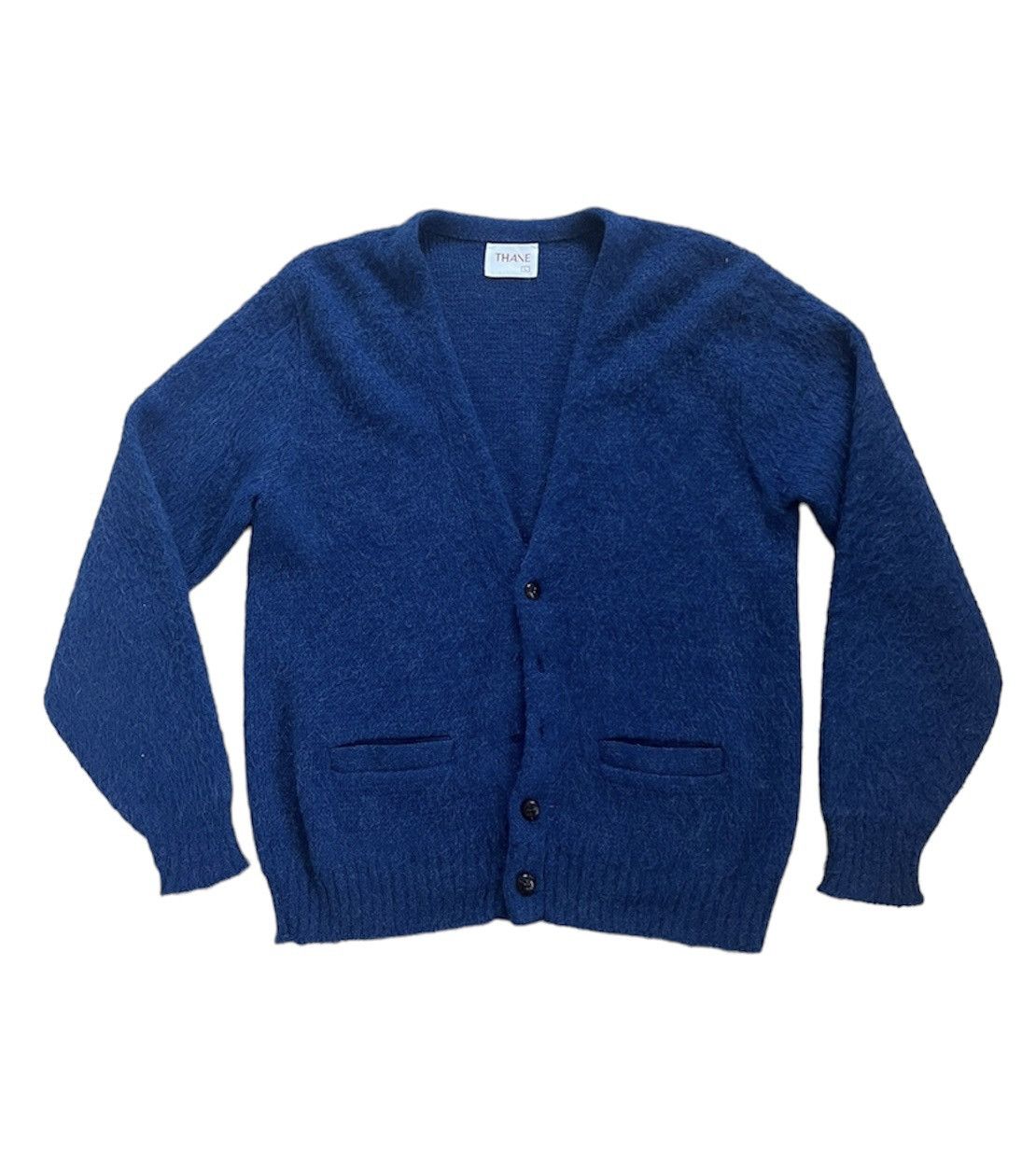 image of Archival Clothing x Vintage Long Mohair 1950S L Grunge Cocaine Punk in Blue, Men's (Size Large)