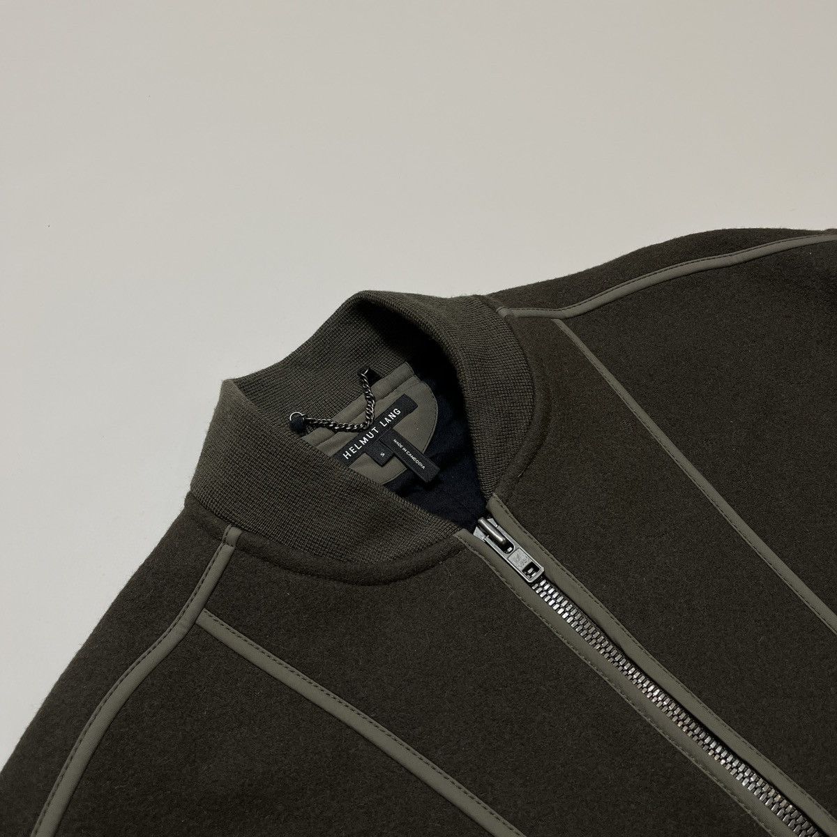 Helmut Lang helmut lang wool/nylon cargo military oversized bomber coat Size US S / EU 44-46 / 1 - 3 Thumbnail