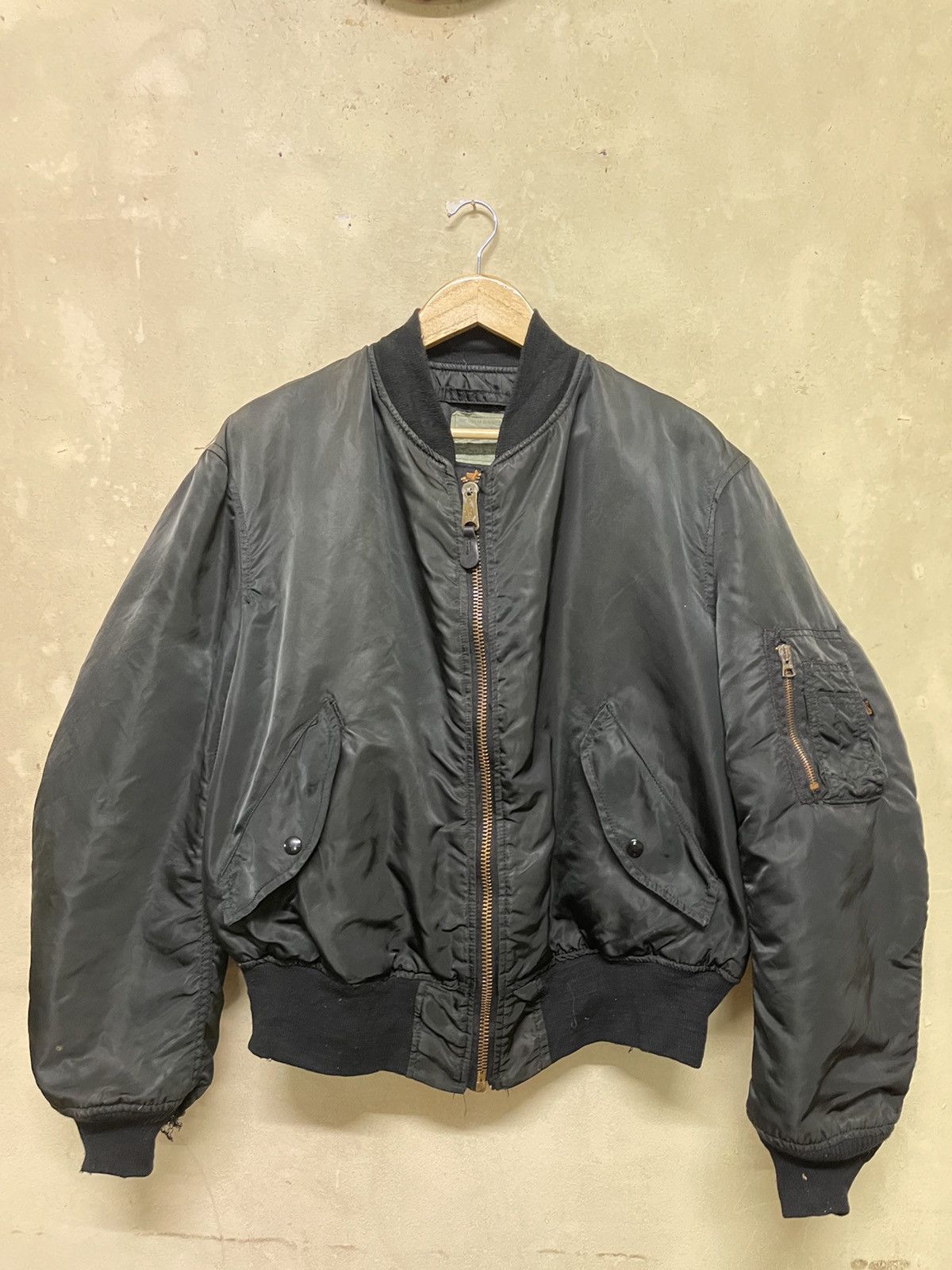 Vintage Alpha Industries MA Flight Bomber Jacket