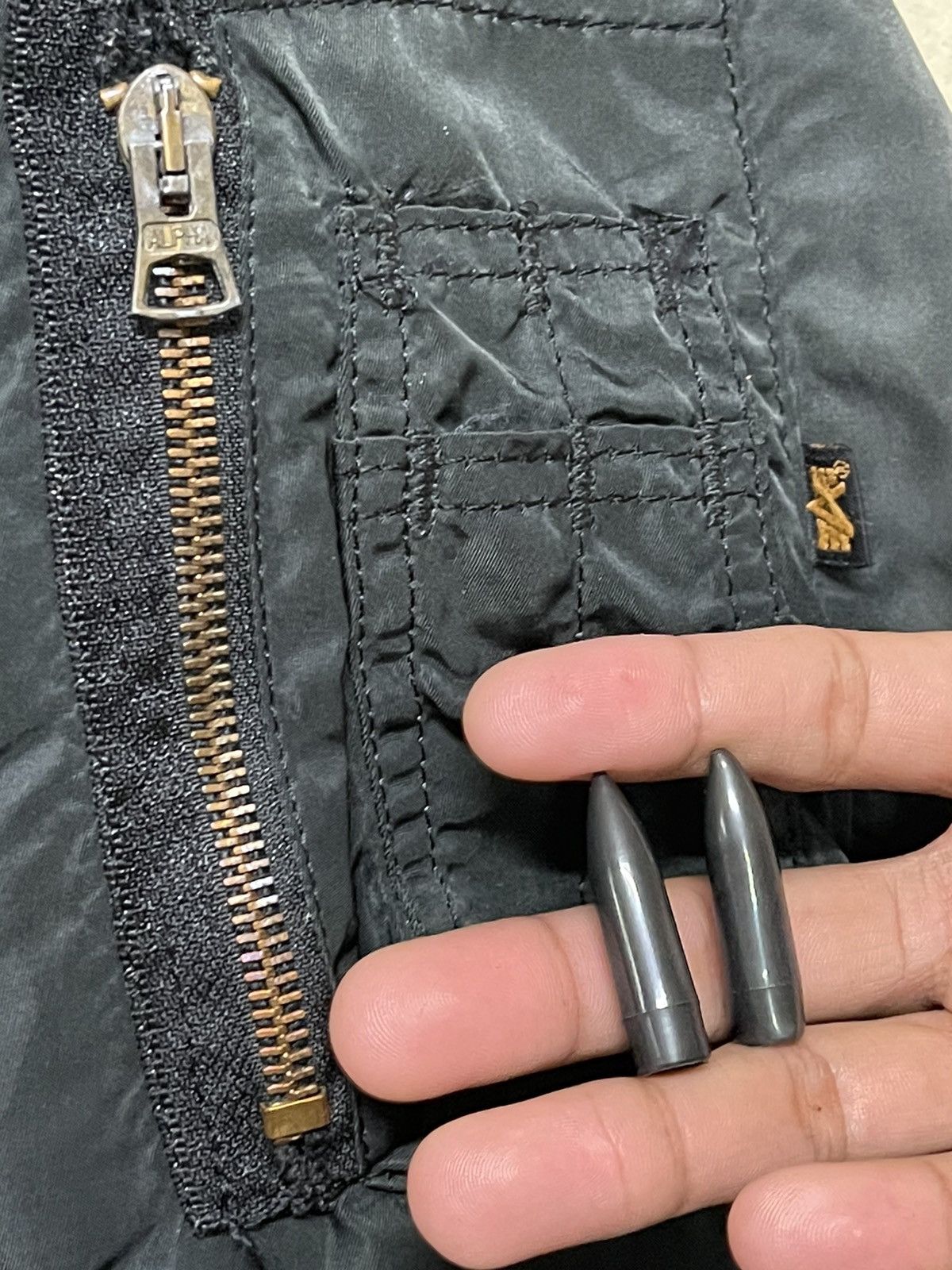 Alpha Industries Vintage Alpha Industries MA 2 Flight Bomber Jacket Size US XL / EU 56 / 4 - 6 Thumbnail
